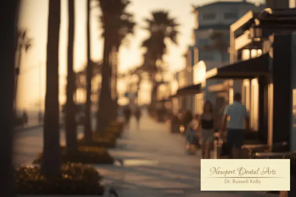 Coastal Newport Beach setting near trusted local dentist