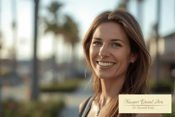 Confident smile after cosmetic dentistry in Newport Beach (2)